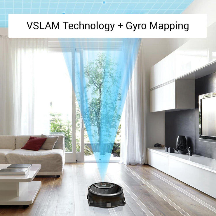 AguaBot 21 uses V-SLAM Technology and Gyro Mapping Technology
